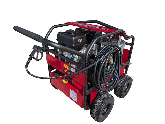 Hot Water Petrol Pressure Washer 4000psi 16HP Electric Start