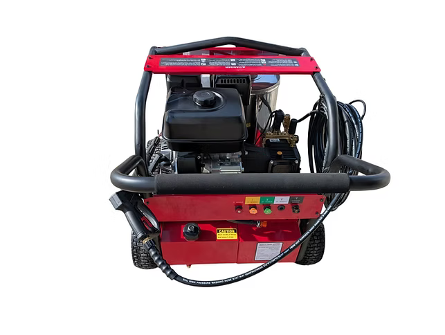Hot Water Petrol Pressure Washer 4000psi 16HP Electric Start