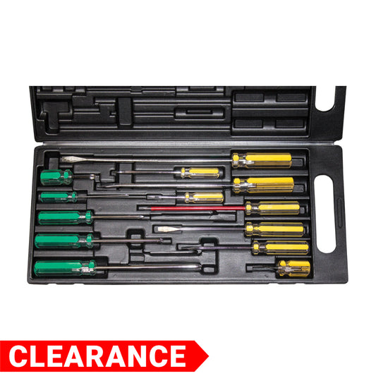 Screwdriver Set In Case - 13pc