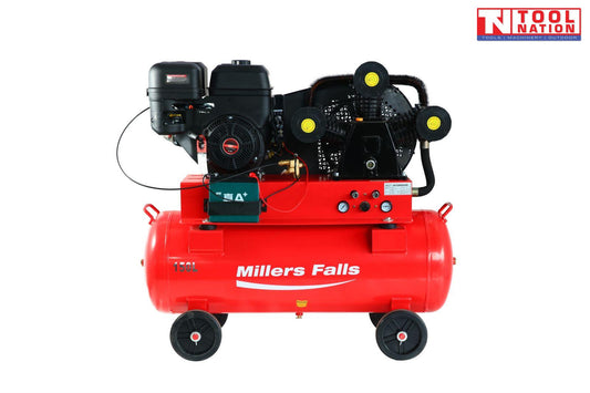 ACB15150P Air Compressor – 15HP Petrol, 150L Tank, 850L/min FAD, Belt Drive