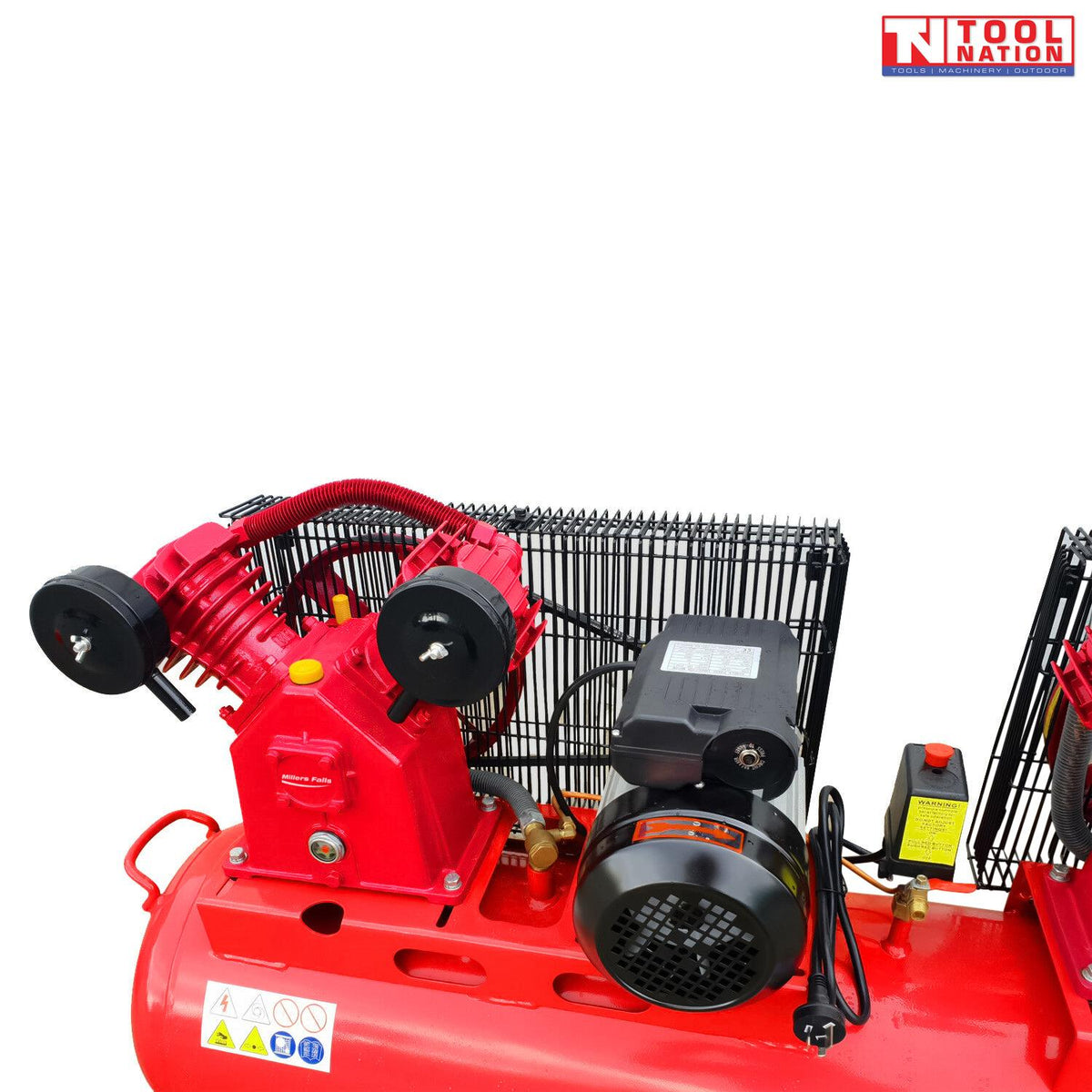 ACB30150E-TW Air Compressor – Twin 3HP Motors, 150L Tank, 500L/min 18CFM, 240V