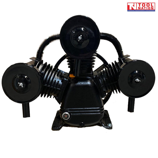 ACBPUMP3090 Air Compressor – 3-Cylinder Cast Iron, 900L/min 33CFM, 115PSI