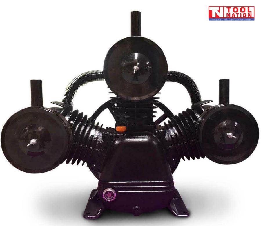 ACBPUMP3090 Air Compressor – 3-Cylinder Cast Iron, 900L/min 33CFM, 115PSI