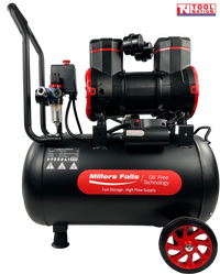 ACOF1780W35L Oil Free Air Compressor – 2.4HP, 35L Tank, 320L/min Quiet Series