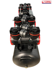 ACOF3600W120L Oil Free Air Compressor – 4.8HP, 120L Tank, 680L/min Quiet Series