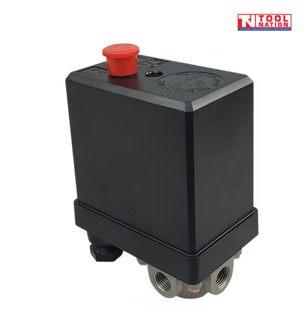 Millers Falls ACS3-3PH Air Compressor Pressure Switch 4 Port 415V 175PSI IP44