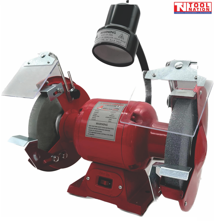 8 Inch Bench Grinder 750W 1HP | BG8GRIP – Tool Nation