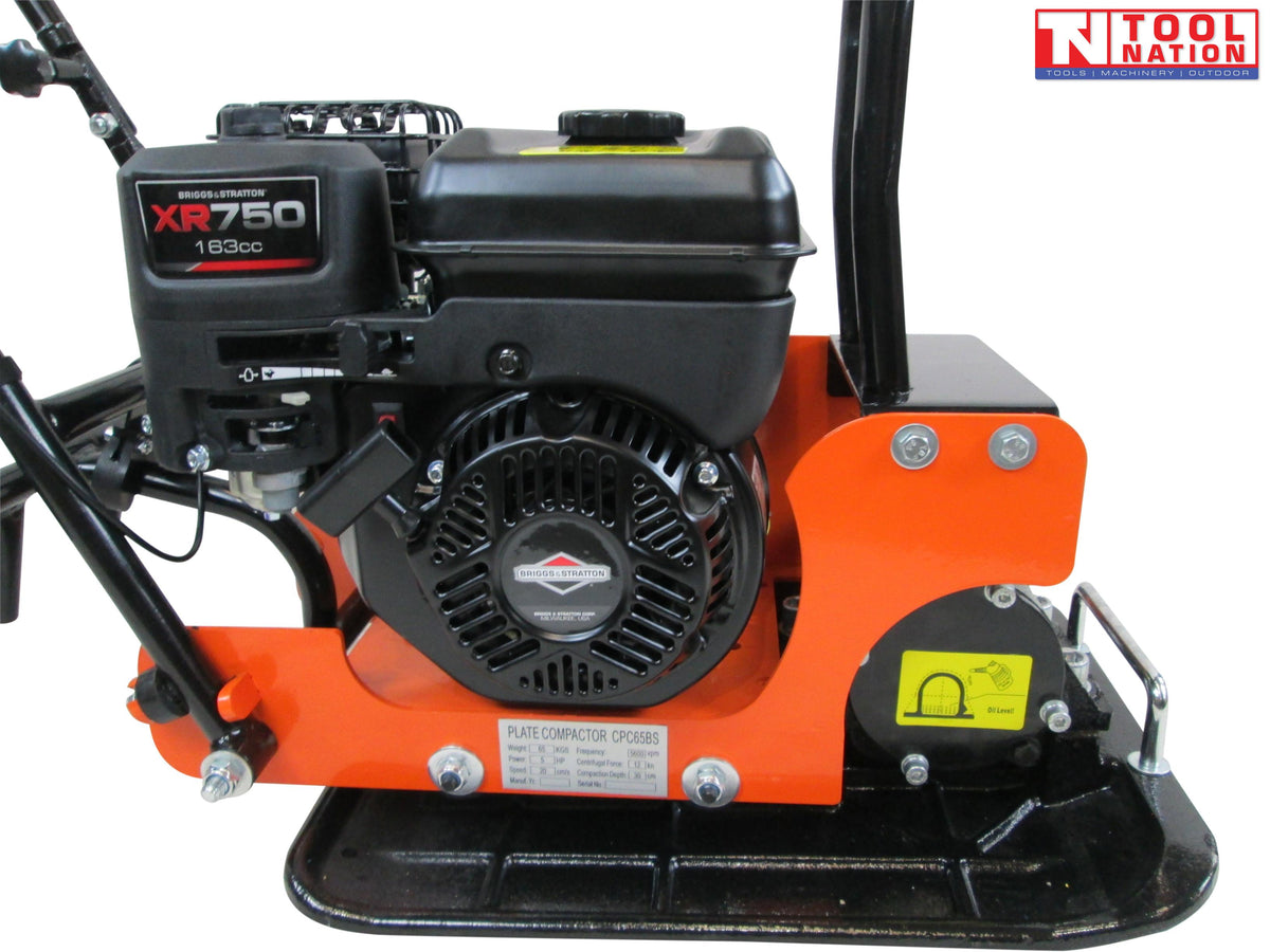 Plate Compactor 63k 5.0 HP With Briggs & Stratton Engine - Cpc65Bs