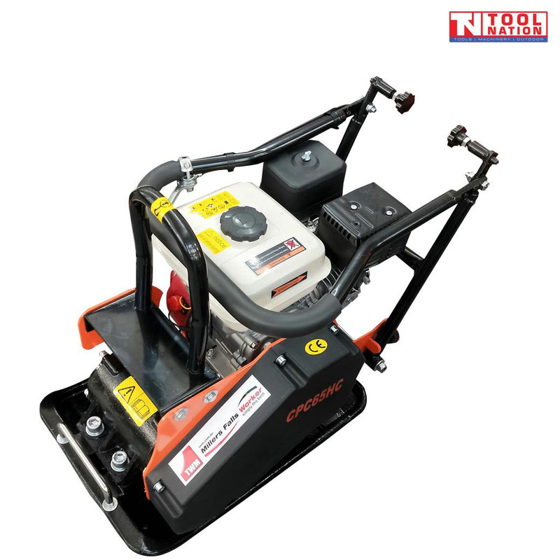 Plate Compactor 63k 6.5 HP With Millers Falls Engine - Cpc65Hc