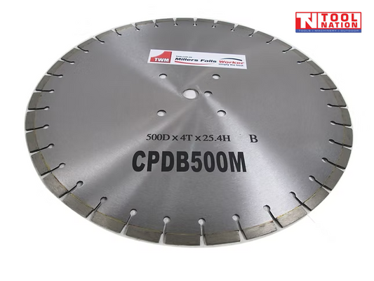 CPDM500 500mm Diamond Blade Segmented Cutting Disc for Road Saw Concrete Masonry