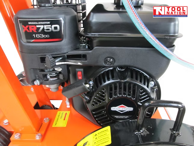 Floor Saw 350mm Blade 80mm Depth Briggs & Stratton Engine