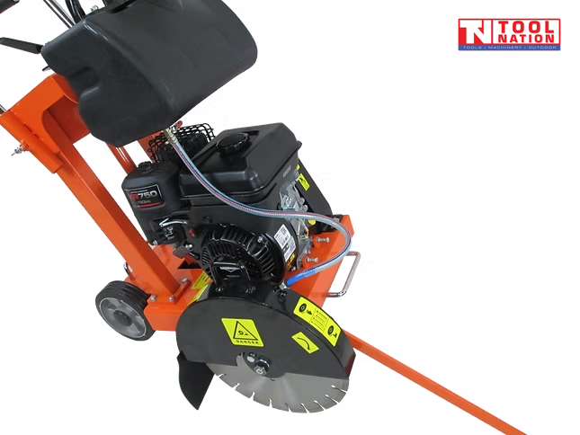 Floor Saw 350mm Blade 80mm Depth Briggs & Stratton Engine