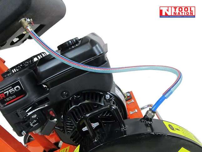 Floor Saw 350mm Blade 80mm Depth Briggs & Stratton Engine