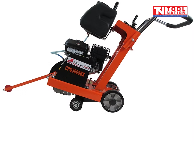 Floor Saw 350mm Blade 80mm Depth Millers Falls Engine