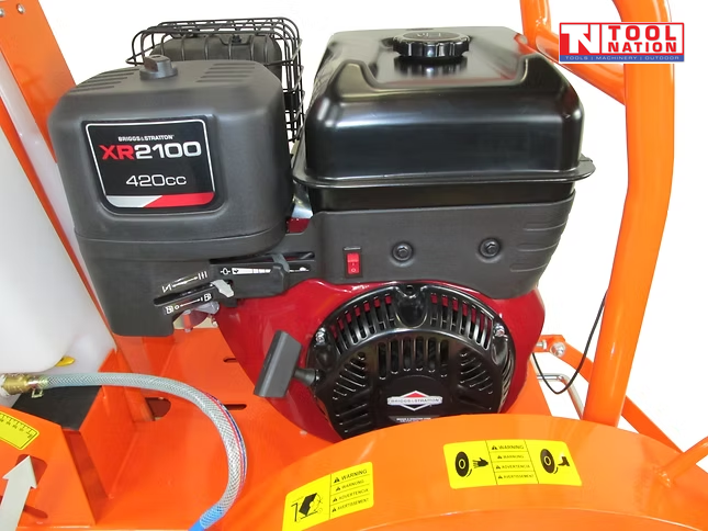 Floor Saw 450mm Blade 160mm Depth Briggs & Stratton Engine