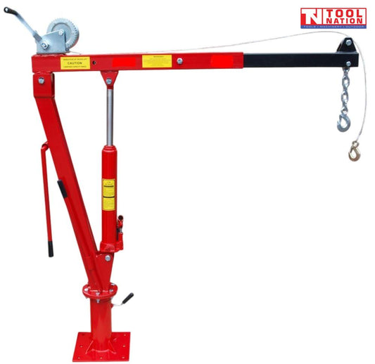 Hydraulic Utility Crane With Winch - CRSC1TW
