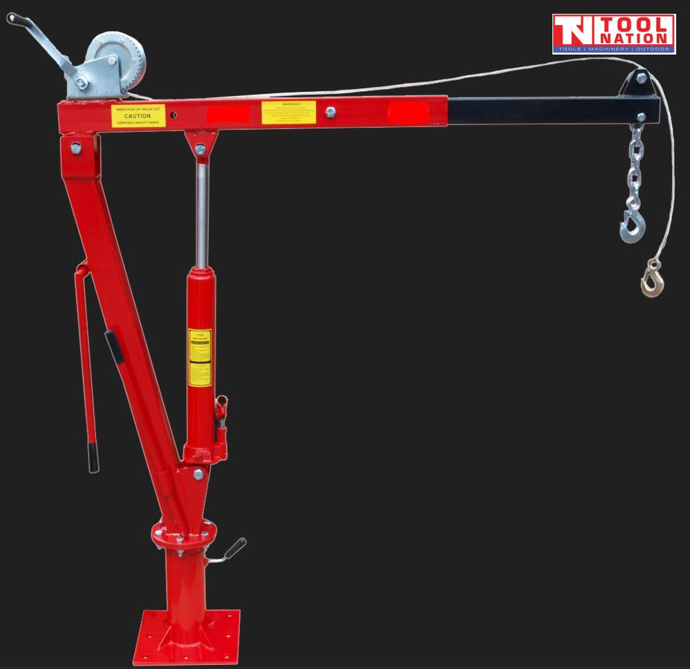 Hydraulic Utility Crane With Winch - CRSC1TW