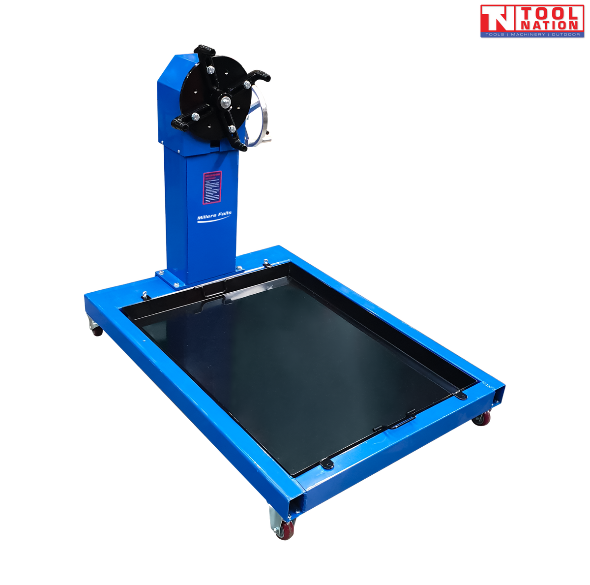 Engine Stand With Oil Pan - 800kg Capacity - Es2200Gd