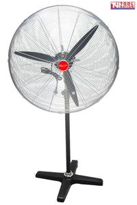 Pedestal Fan – 750mm, 280W, 3 speeds, oscillating, cross base, 240V