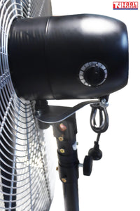 Pedestal Fan – 750mm, 280W, 3 speeds, oscillating, cross base, 240V