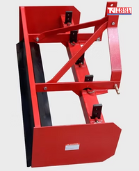 Box Blade Grader Scraper 6 ft with 6 Rippers Heavy Duty for Tractor 3PL