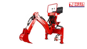 Tractor Backhoe Attachment – 3-Point Linkage, 15–40HP tractors, 1450mm dig