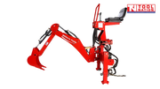 Tractor Backhoe Attachment – 3-Point Linkage, 15–40HP tractors, 1450mm dig