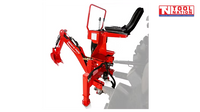 Tractor Backhoe Attachment – 3-Point Linkage, 15–40HP tractors, 1450mm dig