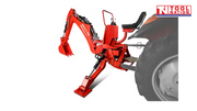 Tractor Backhoe Attachment – 25–50HP, 2200mm dig depth, 3200mm reach
