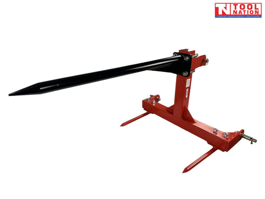 Bale Spear Heavy Duty Suit 3 Point Linkage Tractor 750 Kg Capacity - Fibs1500Hd