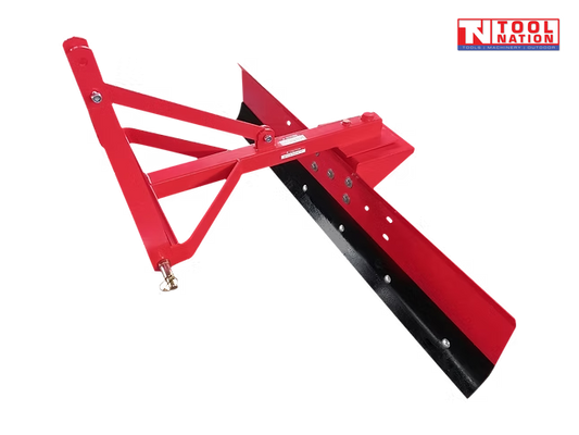 Grader Blade 4ft 120 cm Tractor CAT 1, 3 point linkage Adjustable Angle