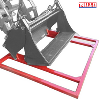 Levelling Smudge Spreader Bar 1200mm Clamp On Style For 4 In 1 Bucket - Fillb4