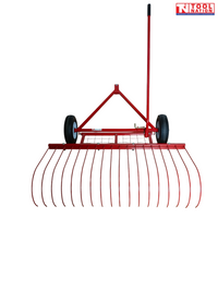 Millers Falls FILRATV48L 1200mm Towable Landscape Rake For ATV Quad Bike Ride On