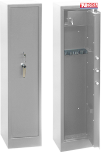 Grey Gun Safe – 5 Gun Capacity, 3MM Door & Body - Gs5.3/3