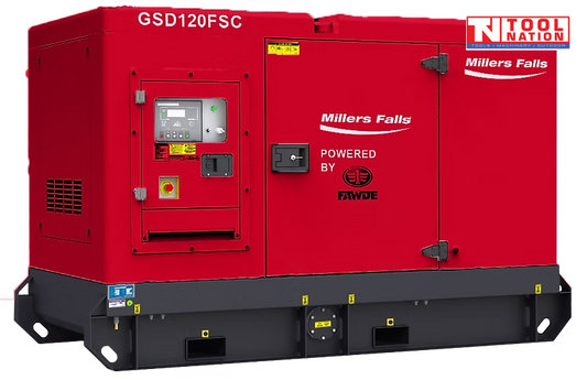 Millers Falls GSD120FSC 110kVA 415V Diesel Generator – FAW Engine