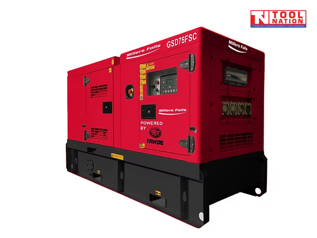Millers Falls GSD75FSC 69kVA 415V Diesel Generator – FAW Powered