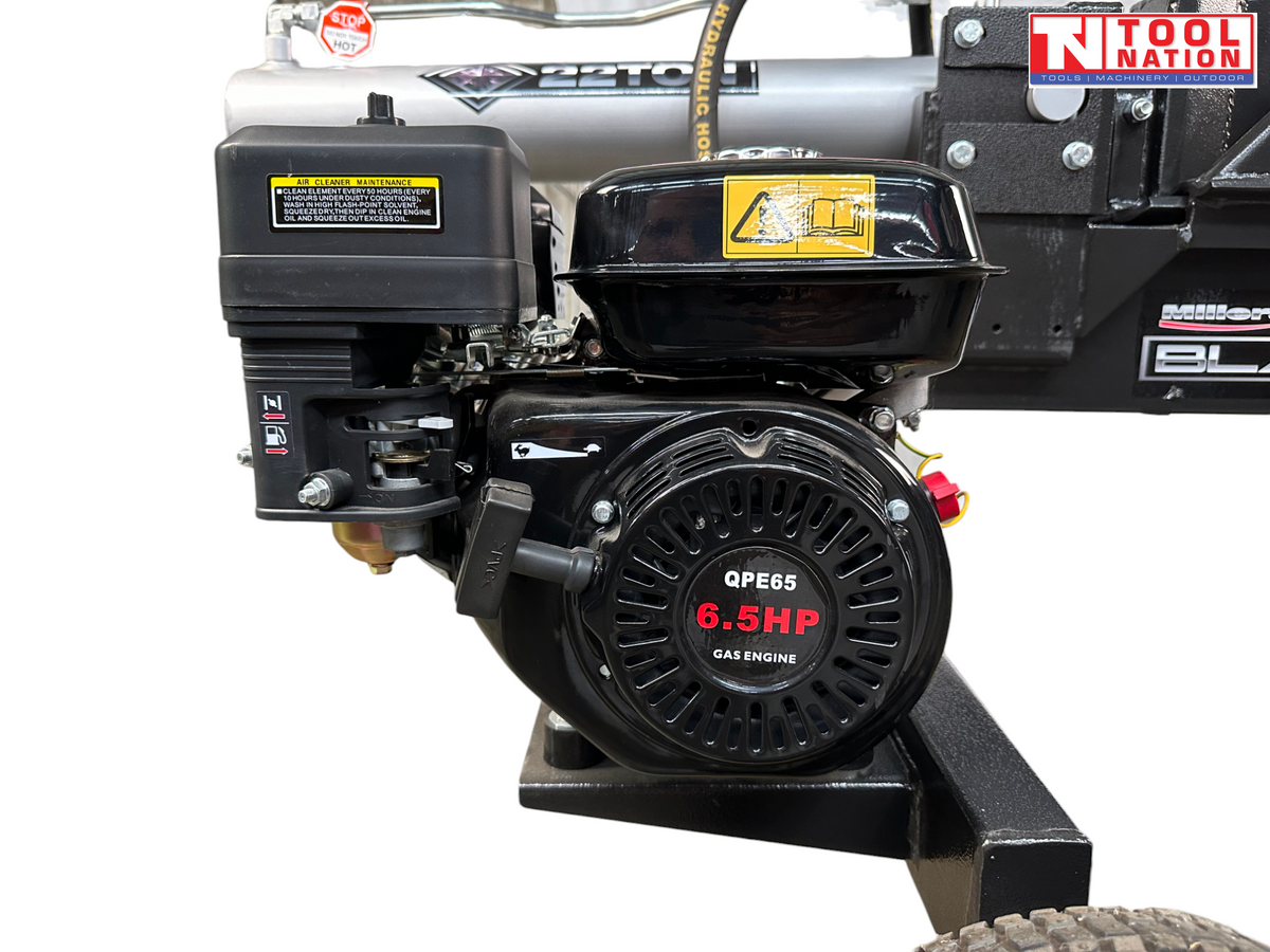 22-Ton Manual Start Hydraulic Log Splitter - Ls22Bd