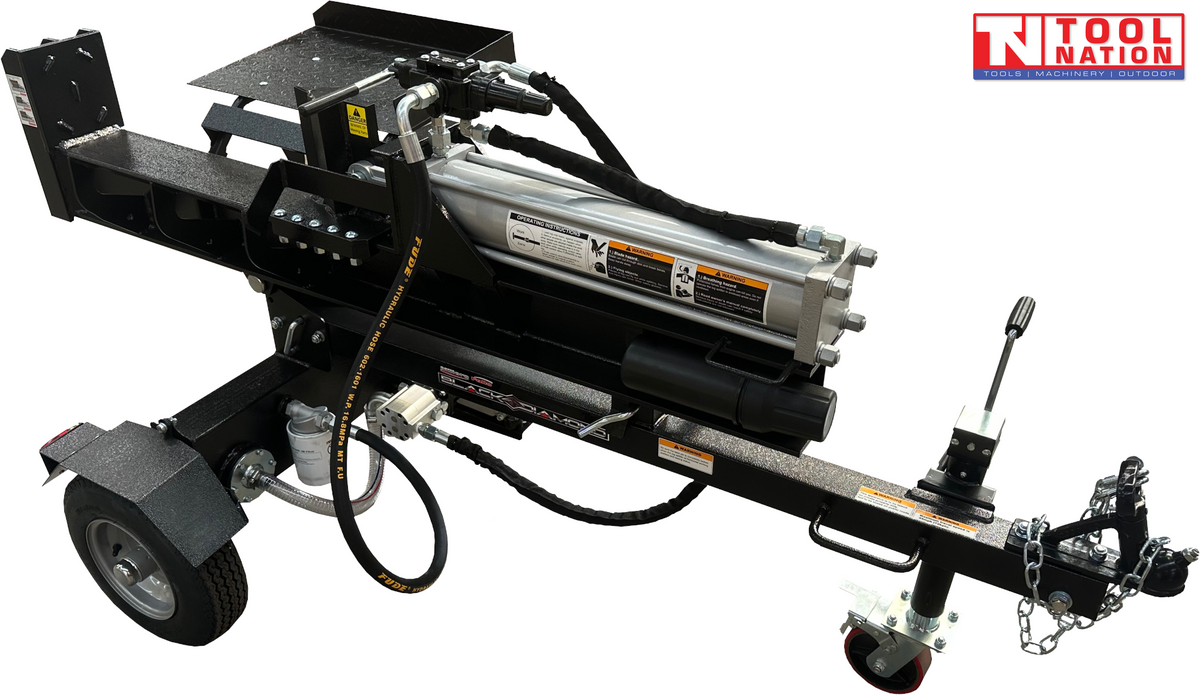 30 Ton Hydraulic Petrol Log Splitter With Side Table - Ls30Jttbd