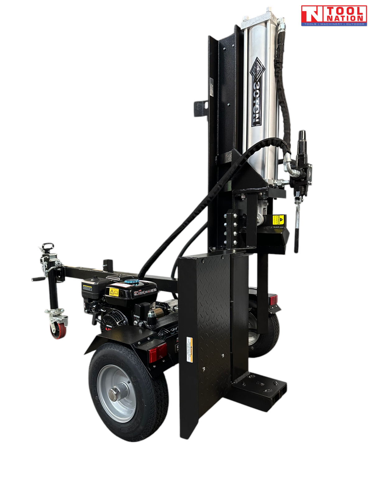 30 Ton Electric Start Log Splitter With 6.5 HP Petrol Engine - Ls30Jttesbd