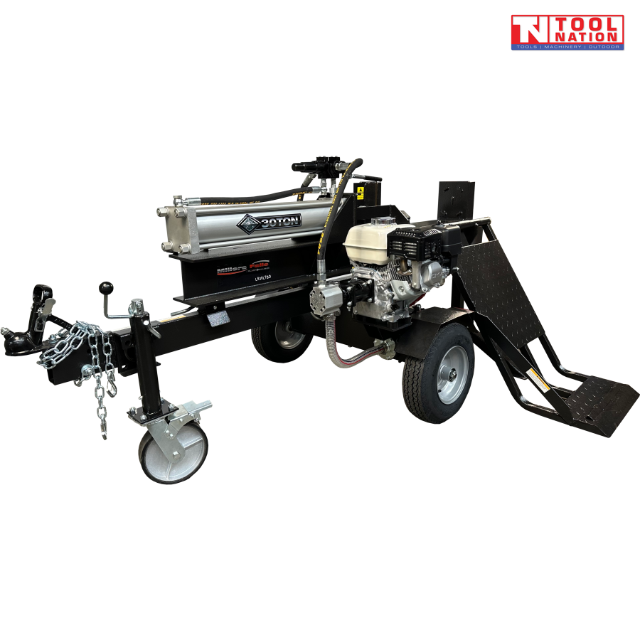 30 Ton Manual Start Log Splitter With Hydraulic Lift Table - Ls30Ltbd