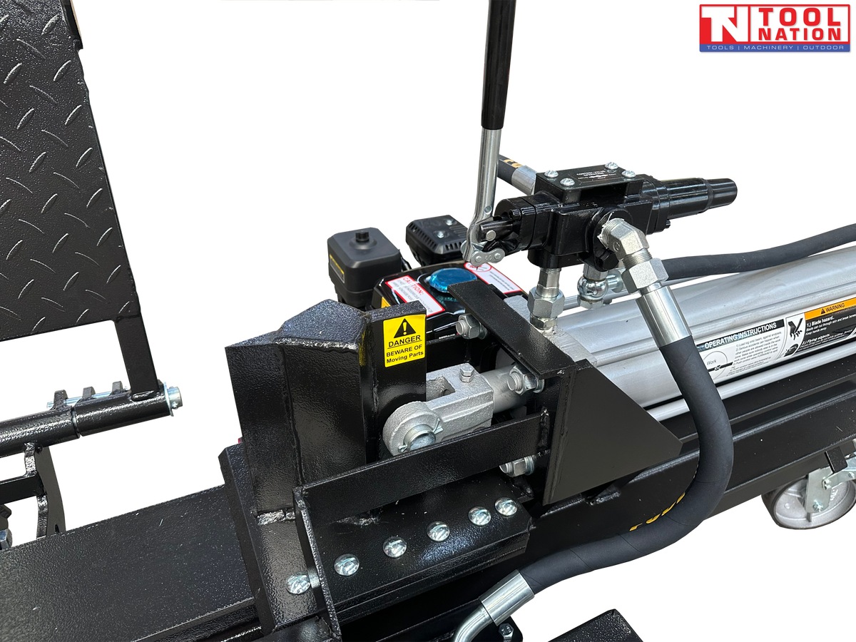 30 Ton Manual Start Log Splitter With Hydraulic Lift Table - Ls30Ltbd