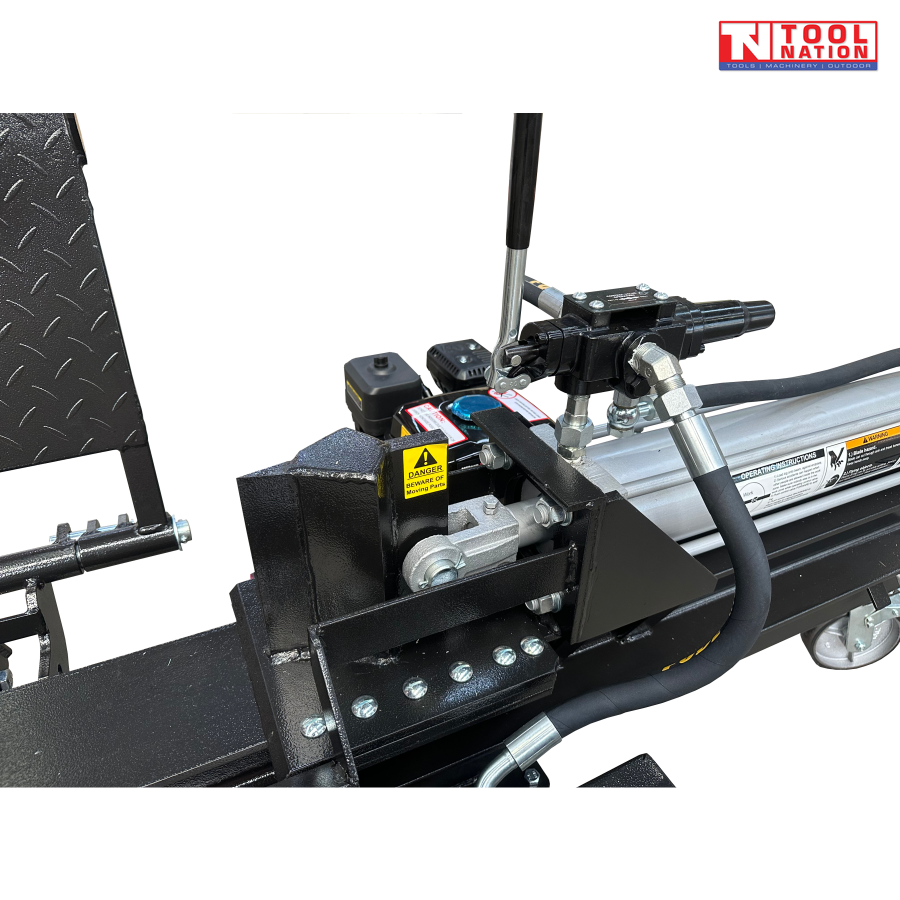 30 Ton Manual Start Log Splitter With Hydraulic Lift Table - Ls30Ltbd