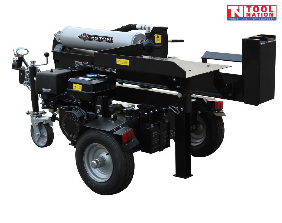 45 Ton Electric Start Log Splitter - Ls45Esbd