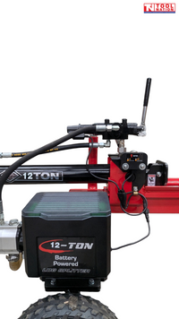 12T Battery Log Splitter – Li-ion powered, brushless motor, 490mm logs