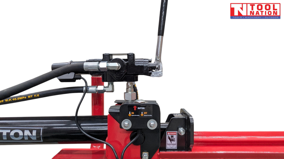 12T Battery Log Splitter – Li-ion powered, brushless motor, 490mm logs