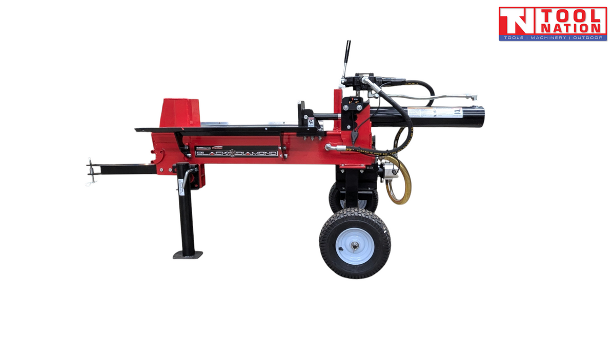 25T Battery Log Splitter – 60V brushless motor, 540mm log capacity