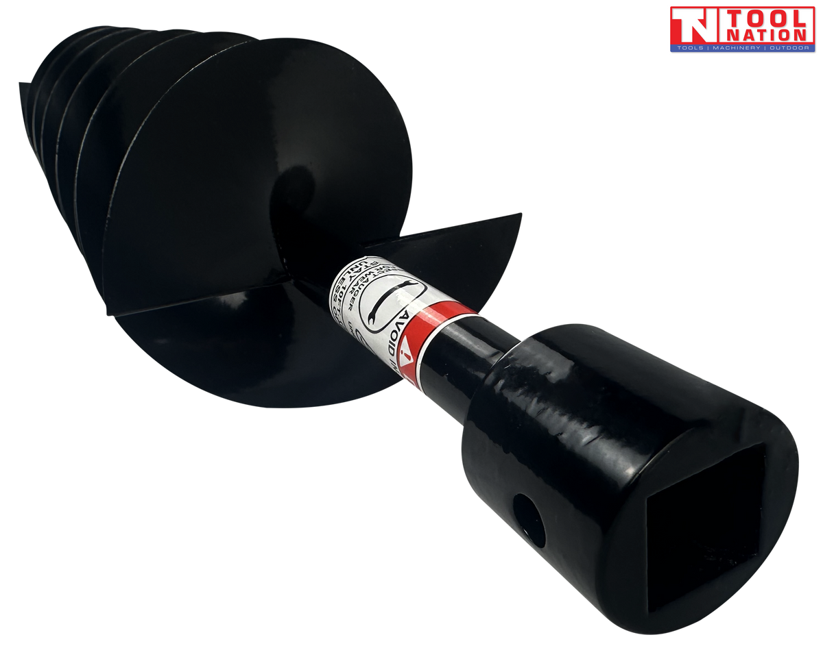 5″ Auger Bit (125mm) | Heavy Duty Steel | Suits PHD1000A Post Hole Digger