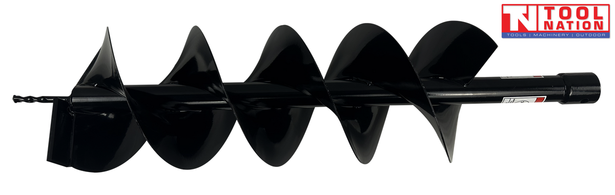 10″ Auger Bit (254mm) | Heavy Duty Steel | Suits PHD1000A Post Hole Digger