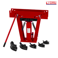 PIPE12 12-Ton Hydraulic Pipe Bender | Cast Iron | 6 Imperial Formers (½″–2″)
