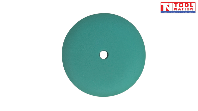 PPG Polishing Pad Soft Green | 180mm | Velcro Back | M14 Arbor Hole